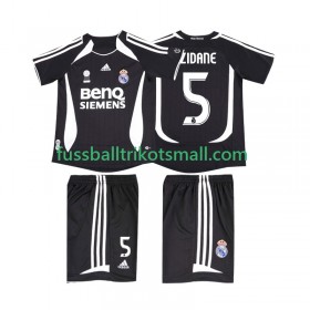 Fußballtrikots Real Madrid ZIDANE 5 2006 2007 Retro Kinder Kurzarm Auswärts-trikot kaufen